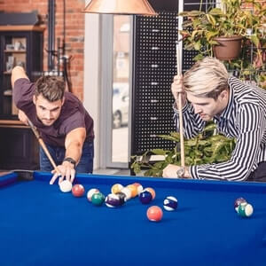 biljardi-pöytä-sininen