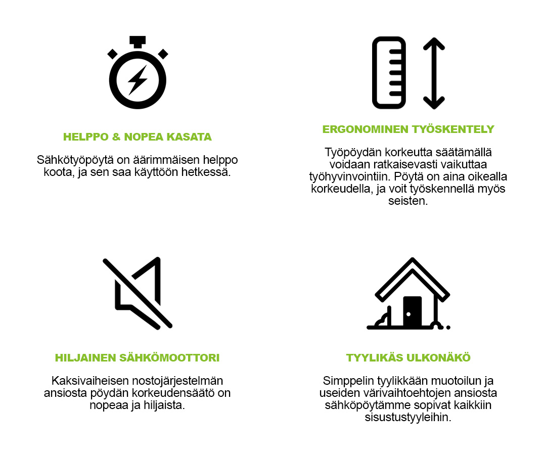 Sähköpöytä kotiin